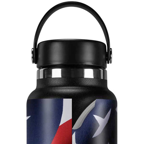 The American Flag Hydro Flask 32oz Wide Mouth Skin
